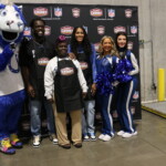 Colts defensive end Kwity Paye brought some friends along to volunteer at Gleaners, in partnership with Campell's Chunky.